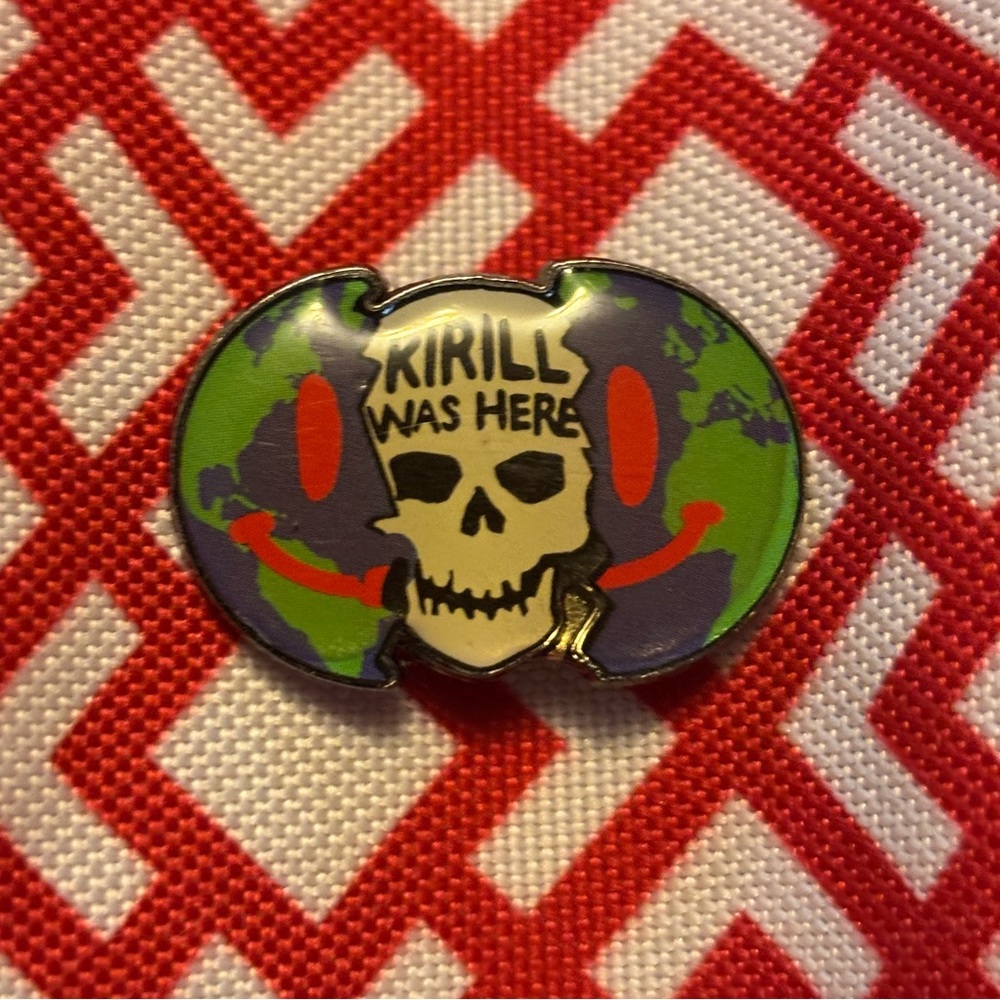 Kirill Was Here Pin